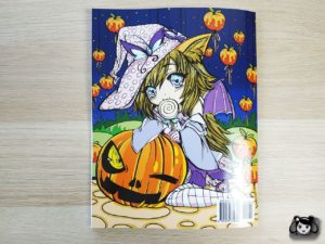 Kawaii Witches Autumn Halloween Adult Coloring Book