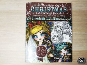 a whimsy girls christmas coloring book hannah lynn