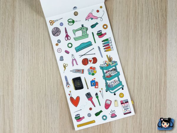 Stickerbook Miss Maker mini